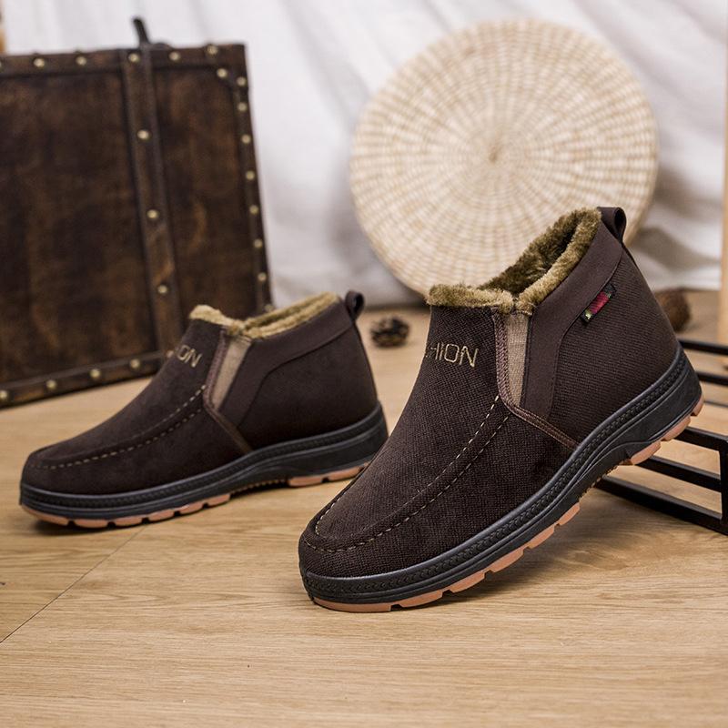 Men's Winter High-top Thermal Shoes