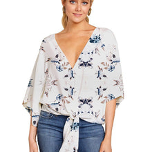 Load image into Gallery viewer, Women&#39;s Casual Floral Blouse
