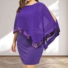 Load image into Gallery viewer, Sequin Plus Size Dress
