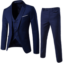 Load image into Gallery viewer, Men&#39;s Suit Three Piece Suit
