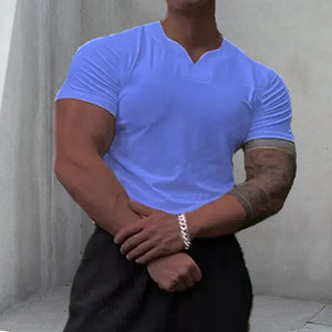 Muscle V-Neck T-Shirt