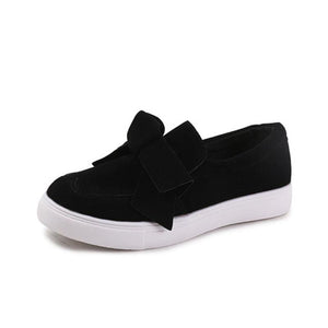 Female Summer Bow Canvas Shoes