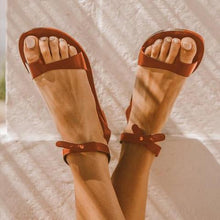 Load image into Gallery viewer, Simple Buckle Open Toe Casual Sandals
