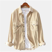 Load image into Gallery viewer, Men&#39;s Vintage Long-Sleeve Corduroy Shirts

