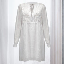 Load image into Gallery viewer, White Long Sleeve Dress
