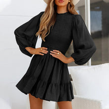 Load image into Gallery viewer, Long Sleeve Ruffle Dress
