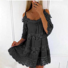 Load image into Gallery viewer, Suspender Floral Dress

