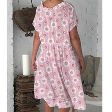 Load image into Gallery viewer, Sunflower Short Sleeve Dress
