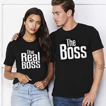 Load image into Gallery viewer, Matching Couple Shirts-The BOSS&amp;The Real BOSS Shirts
