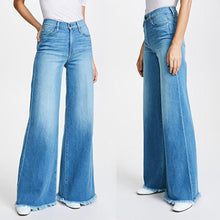 Load image into Gallery viewer, 70s Plus Size Bell Bottom Jeans
