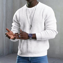 Load image into Gallery viewer, Long Sleeve Crew Neck Pullover Sweater
