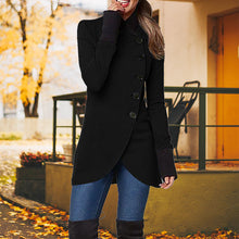 Load image into Gallery viewer, Slant-open Wind-blocking Button Jacket
