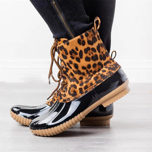 Women Chelsea Waterproof Rain Ankle Boots