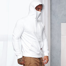 Load image into Gallery viewer, Men&#39;s Face Cover Long Sleeve Hooded
