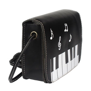 Piano Keys Music Note Shoulder Bag