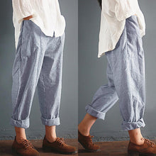 Load image into Gallery viewer, Women Loose Casual Trousers
