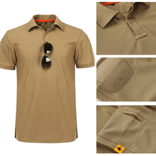 Load image into Gallery viewer, Men&#39;s Outdoor Quick Dry Polo Shirt
