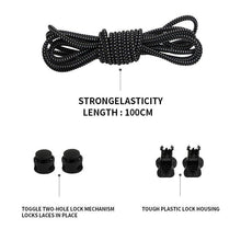 Load image into Gallery viewer, Elastic Fashionable Shoe Laces (2 Pairs)
