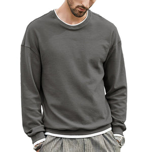 Men's Solid Color Sweatshirt