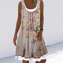 Load image into Gallery viewer, Sleeveless Digital Print Dress
