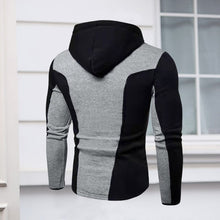 Load image into Gallery viewer, Mens Fleece Jackets Contrast Hoodies

