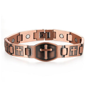 Magnetic Cross Bracelet