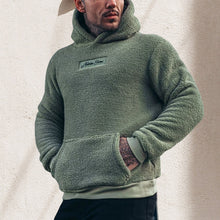 Load image into Gallery viewer, Hooded Men&#39;s Wool Sweatshirt
