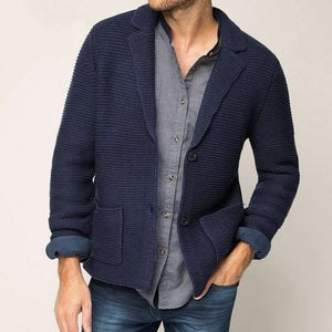 Lapel Knit Jacket