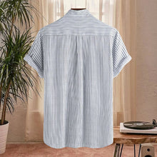 Load image into Gallery viewer, Casual Men&#39;s Striped Shirt
