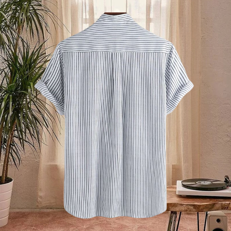 Casual Men's Striped Shirt