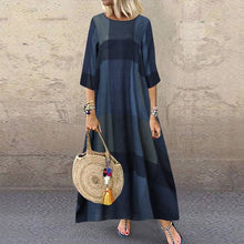 Load image into Gallery viewer, 3/4 Sleeve Plaid Dress
