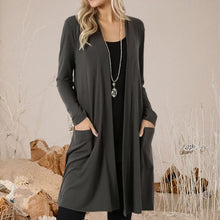 Load image into Gallery viewer, Women&#39;s Long-sleeved Mid-length Cardigan Jacket
