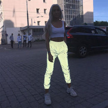 Load image into Gallery viewer, Reflective Jogger Pants
