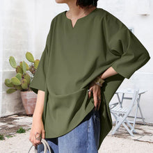 Load image into Gallery viewer, Literary Retro V-neck Top
