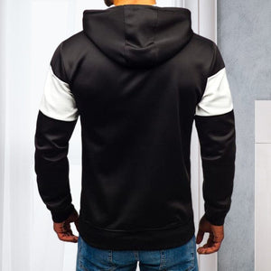 Men's Sports Hooded Sweatshirt With Drawstring