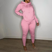 Load image into Gallery viewer, Casual Drawstring Pantsuits Two-piece Set
