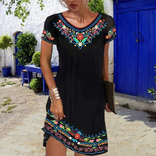 Load image into Gallery viewer, Black Ethnic Style Skirt
