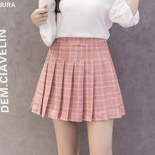 Load image into Gallery viewer, High Waist Pleated Skirt
