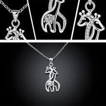Load image into Gallery viewer, Graceful Love Giraffe Necklace
