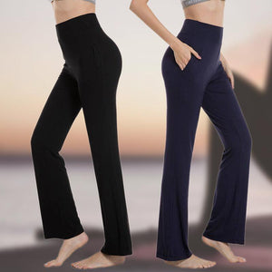 Women's High Waist and Flared Leg Yoga Pants