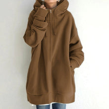 Load image into Gallery viewer, Women Cozy Winter Oversized Pullover Hoodie
