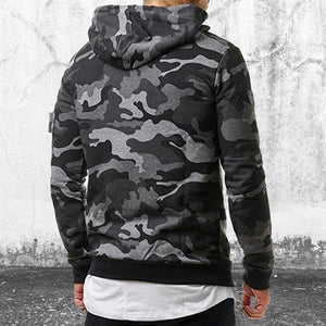 Camouflage Hooded Sweatshirt