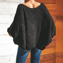 Load image into Gallery viewer, Pullover Sweater Jumper Hollow Out Knitted
