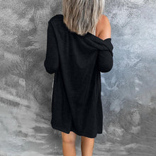 Load image into Gallery viewer, Casual Solid Color Long Sleeve Cardigan
