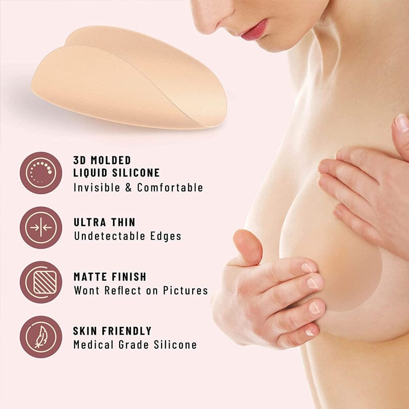Invisible Thin Adhesive Silicone Breast Sticker