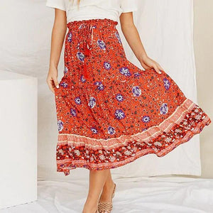 Printed Lace Dress