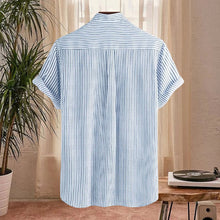 Load image into Gallery viewer, Casual Men&#39;s Striped Shirt
