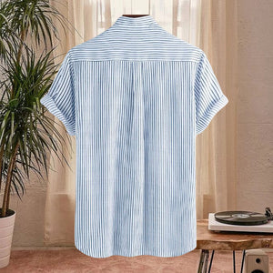 Casual Men's Striped Shirt