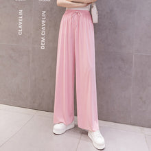 Load image into Gallery viewer, Ice Silk Wide Leg Women&#39;s Pants
