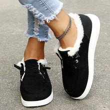 Load image into Gallery viewer, Low-Top Canvas Plush Shoes

